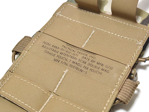 マルチカムマガジンポーチ　海兵特殊　米軍 米軍放出品 ATS TACTICAL トリプル マガジンポーチ 7.62/5.56