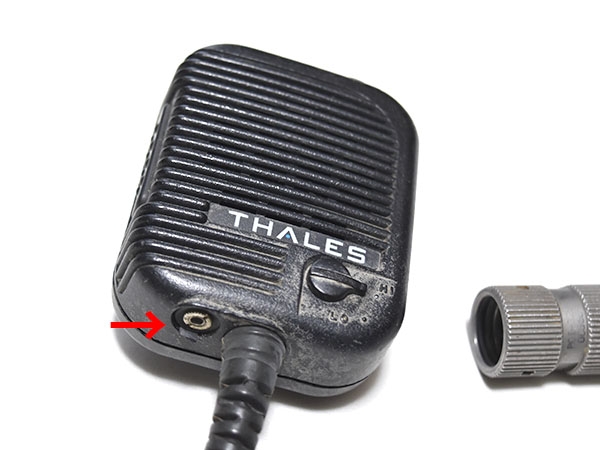 米軍実物 官給品 Thales OTTO ハンドマイク スピーカー PTT PRC-148