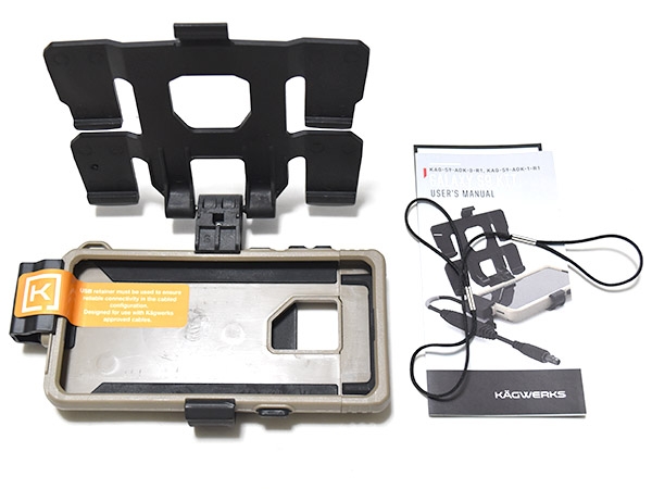 米軍実物 Kagwerks Samsung Galaxy S9 MOLLE マウントキット