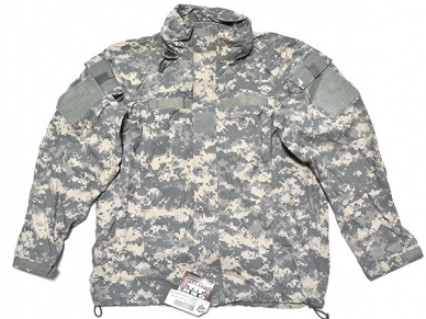 米軍実物 GEN3 ECWCS LEVEL5 ソフトシェル ジャケット M-R ACU/UCP 陸軍