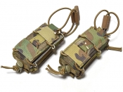 2個セット 米軍実物 官給品 TYR Tactical Combat Adjustable ピストル マガジンポーチ マルチカム