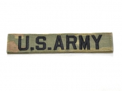 米軍実物 ARMY ネームタグ ネームテープ ベルクロ 陸軍 スコーピオン/OCP マルチカム