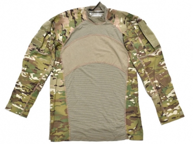 米軍実物 MASSIF コンバットシャツ マルチカム L ARMY 陸軍 伸縮性・難燃性