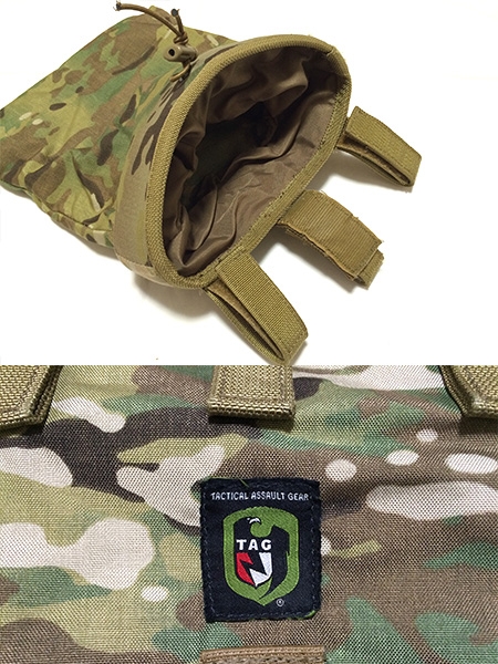 米軍実物 TAG マルチカム ダンプポーチ | ミリタリー琉球