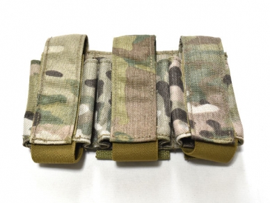 米軍実物 EAGLE トリプル 40mm グレネードポーチ マルチカム SOFLCS 特殊部隊 レンジャー