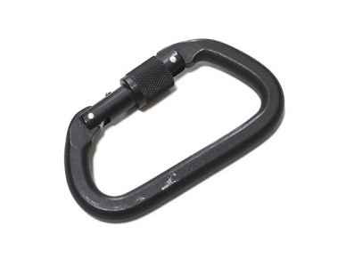 米軍実物 官給品 SMC カラビナ アルミニウム 27kN アウトドア NSN 4240-01-295-4305
