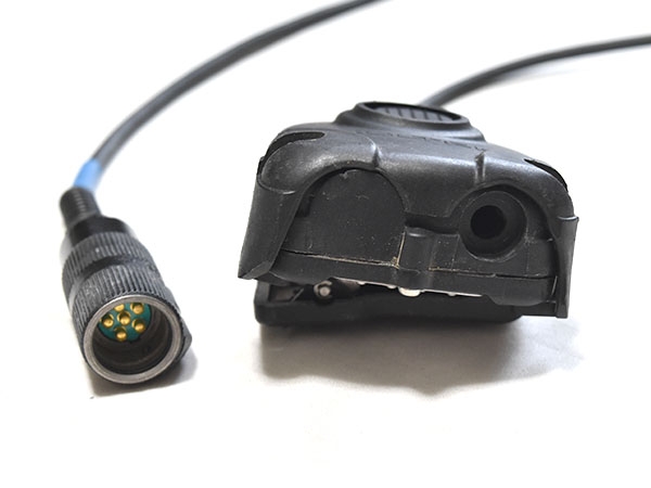 米軍放出品 PELTOR PTT スイッチ 実物 ペルター PRC 海兵隊 米軍実物 PELTOR PTT スイッチ アダプター 無線機 MBITR PRC-148