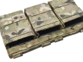 米軍放出品 Tactical Assault Gear トリプル マガジンポーチ M4 マルチカム 5.56 特殊部隊