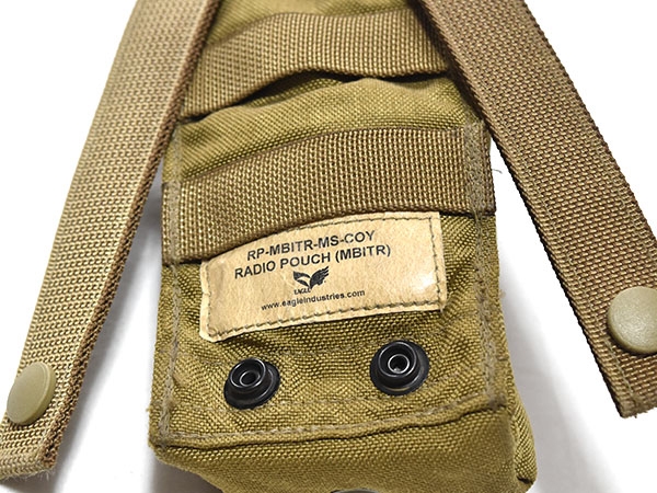 米軍実物 EAGLE MBITR ラジオポーチ コヨーテ PRC-148 無線機 特殊部隊