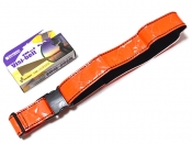米軍放出品 Skilcraft Visi-belt リフレクティブ セーフティ ベルト 反射帯 レッドオレンジ