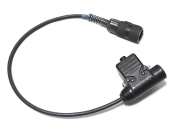 米軍実物 3M PELTOR Nexus U-94 M9177/5-2 PTT 6PIN スイッチ ケーブル 特殊部隊 グリーンベレー