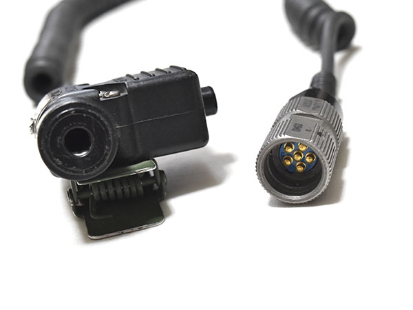 米軍実物 MSA Nexus U-94 M9177/5-2 PTT 6PIN スイッチ ケーブル 特殊