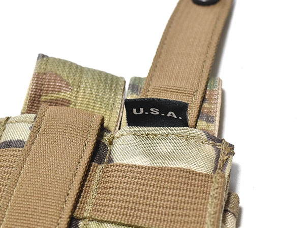 米軍放出品 マルチカムマガジンポーチ 米軍放出品 Tactical Assault Gear トリプル マガジンポーチ M4