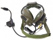 米軍実物 Gentex ACAPS AFV Headset ヘッドセット タンカース 陸軍 海兵隊