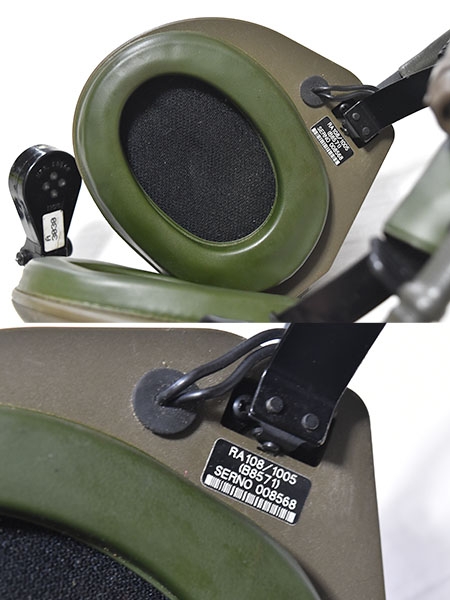 米軍実物 Gentex ACAPS AFV Headset ヘッドセット タンカース