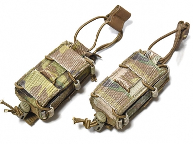 2個セット 米軍実物 官給品 TYR Tactical Combat Adjustable ピストル マガジンポーチ マルチカム