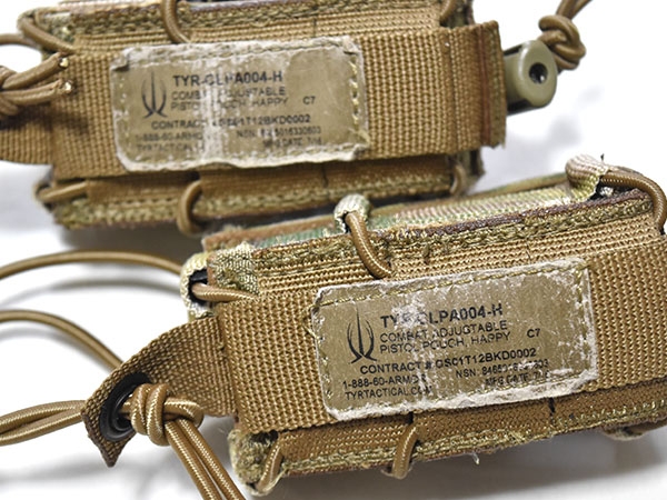 実物 イギリス軍 Virtus 9mm ピストル マガジンポーチ x2個セット 実物 イギリス軍 Virtus 9mm ピストル マガジンポーチ x2個