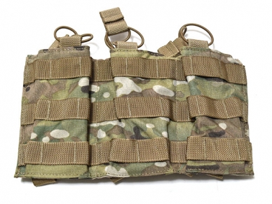 米軍放出品 Tactical Assault Gear トリプル マガジンポーチ M4 マルチカム 5.56 特殊部隊