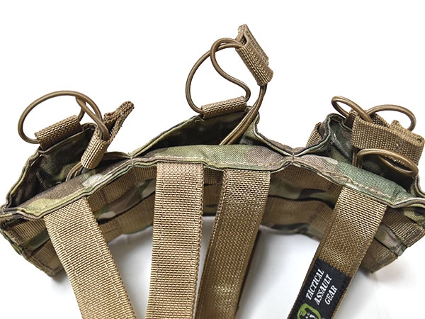米軍放出品 Tactical Assault Gear トリプル マガジンポーチ M4