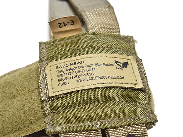 米軍実物 EAGLE ウェポン ベルト キャッチ カーキ ウェポン