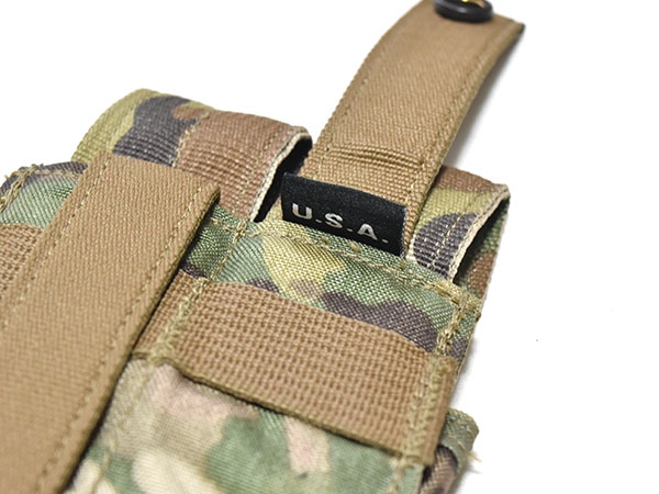 米軍放出品 マルチカムマガジンポーチ 米軍放出品 Wilde Custom Gear ダブル ピストル マガジンポーチ