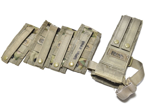 米軍実物 ARMY ピストルマンセット ポーチ マルチカム レッグ