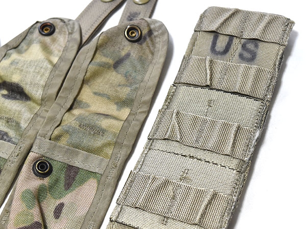 米軍実物 ARMY ピストルマンセット ポーチ マルチカム レッグパネル