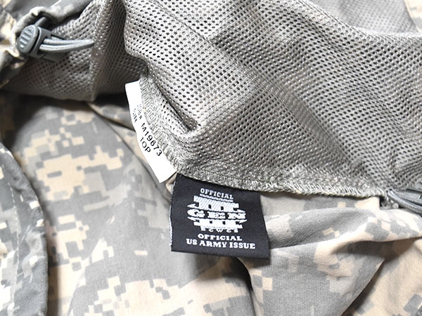 米軍実物 GEN3 ECWCS LEVEL5 ソフトシェル ジャケット S-R ACU/UCP