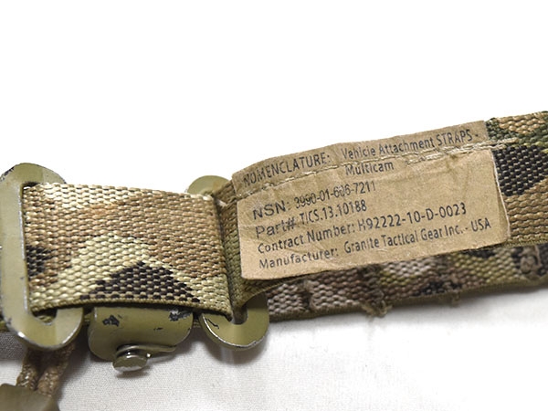 米軍実物 Granite Gear Vehicle アタッチメント ストラップ