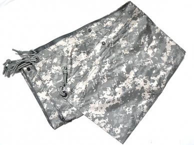 米軍 実物 フィールドタープ ACU/FG 米軍実物 官給品 フィールド タープ リバーシブル ACU/グレー