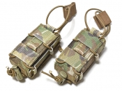 2個セット 米軍実物 官給品 TYR Tactical Combat Adjustable ピストル マガジンポーチ マルチカム