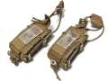 2個セット 米軍実物 官給品 TYR Tactical Combat Adjustable ピストル マガジンポーチ マルチカム