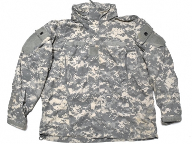 米軍実物 GEN3 ECWCS LEVEL5 ソフトシェル ジャケット M-R ACU/UCP 陸軍