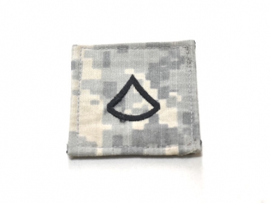 米軍実物 階級章 陸軍 上等兵 Private first class PFC ACU/UCP ARMY