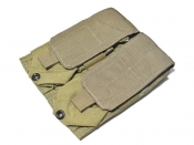 米軍実物 EAGLE SFLCS M4 ダブル マガジンポーチ カーキ 特殊部隊