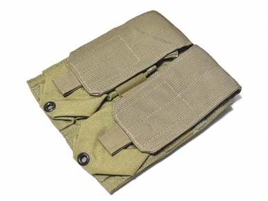 米軍実物 EAGLE SFLCS M4 ダブル マガジンポーチ カーキ 特殊部隊