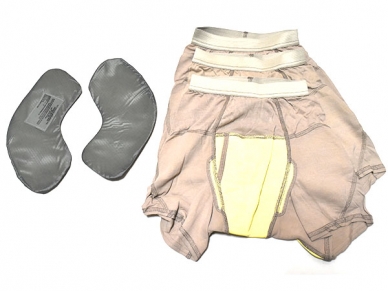米軍実物 PROTECTIVE UNDER GARMENT PUG ブリーフ ソフトアーマー付 3セット S 股間保護