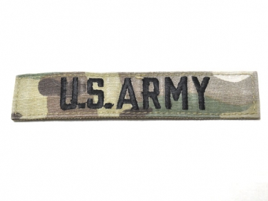 米軍実物 ARMY ネームタグ ネームテープ ベルクロ 陸軍 OCP/マルチカム