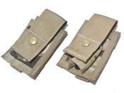 2セット 米軍実物 陸軍 MOLLE2 40mm グレネード ポーチ マルチカム High Explosive ARMY
