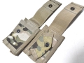 2セット 米軍実物 陸軍 MOLLE2 40mm グレネード ポーチ マルチカム High Explosive ARMY