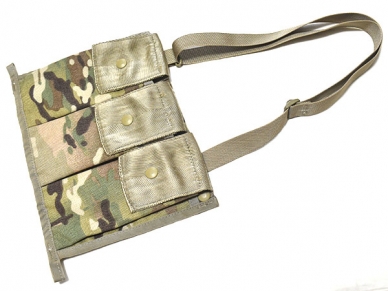 米軍実物 バンダリア M4 マガジンポーチ マルチカム 6本収納 MOLLE2 陸軍 ARMY