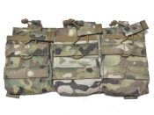 米軍実物 First Spear 3 Mag Triple Shingle for 7.62 トリプルマガジンポーチ マルチカム SOCOM