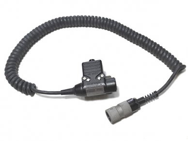 米軍実物 MSA Nexus U-94 M9177/5-2 PTT 6PIN スイッチ ケーブル 特殊部隊 グリーンベレー