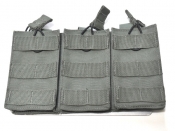 米軍放出品 Protech Tactical Safariland トリプルマガジンポーチ OD グリーン