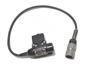 米軍実物 MSA Nexus U-94 M9177/5-2 PTT 6PIN スイッチ ケーブル 特殊部隊 グリーンベレー
