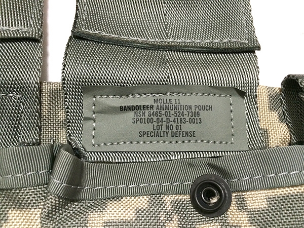 米軍実物 ACU バンダリア アムニッション ポーチ | ミリタリー琉球